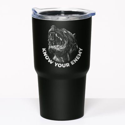 Know Your Enemy Realistic Pitbull Dog Tumbler
