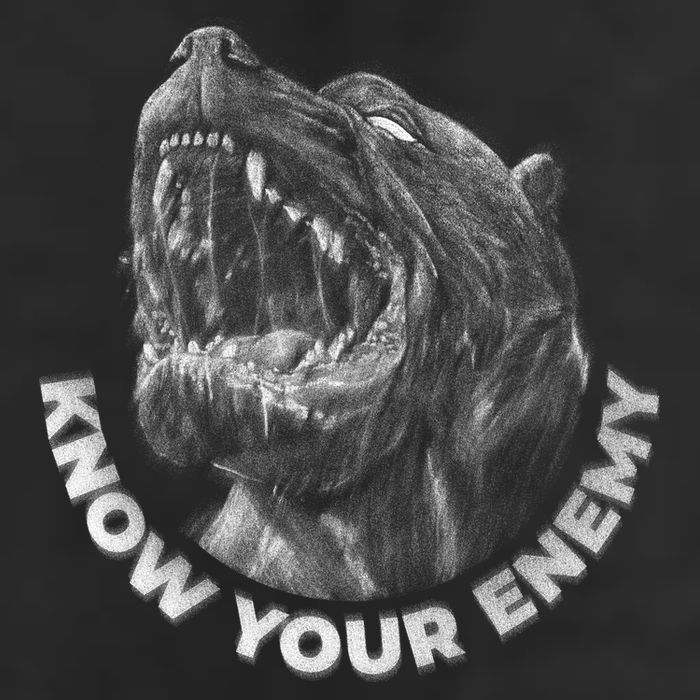 Know Your Enemy Realistic Pitbull Dog Hat