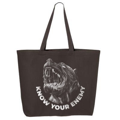 Know Your Enemy Realistic Pitbull Dog 25L Jumbo Tote