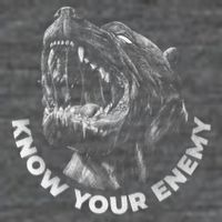 Know Your Enemy Realistic Pitbull Dog Baby Bodysuit