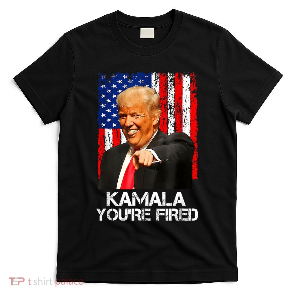 Kamala YouRe Fired Funny President Trump Laughing At Kamala T-Shirt