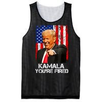 Kamala YouRe Fired Funny President Trump Laughing At Kamala Mesh Reversible Basketball Jersey Tank