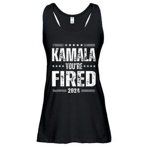 Kamala YouRe Fired Funny Anti Kamala Harris Election 2024 Ladies Essential Flowy Tank