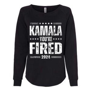 Kamala YouRe Fired Funny Anti Kamala Harris Election 2024 Womens California Wash Sweatshirt