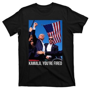 Kamala YouRe Fired 2024 Funny Trump Supporter Anti Kamala T-Shirt