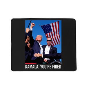 Kamala YouRe Fired 2024 Funny Trump Supporter Anti Kamala Mousepad