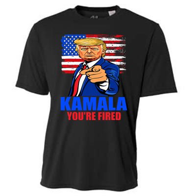 Kamala YouRe Fired Donald Trump 2024 Anti Harris Pro Trump Cooling Performance Crew T-Shirt