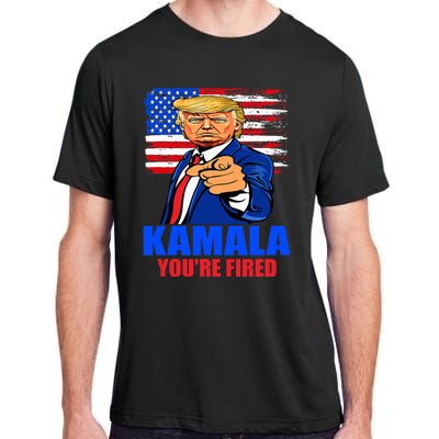 Kamala YouRe Fired Donald Trump 2024 Anti Harris Pro Trump Adult ChromaSoft Performance T-Shirt