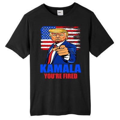 Kamala YouRe Fired Donald Trump 2024 Anti Harris Pro Trump Tall Fusion ChromaSoft Performance T-Shirt