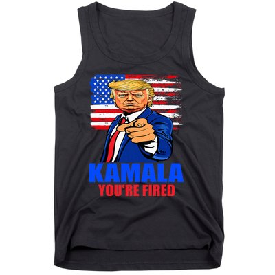 Kamala YouRe Fired Donald Trump 2024 Anti Harris Pro Trump Tank Top