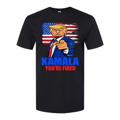 Kamala YouRe Fired Donald Trump 2024 Anti Harris Pro Trump Softstyle CVC T-Shirt