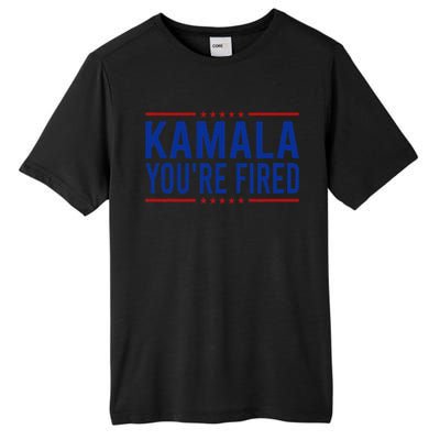 Kamala YouRe Fired 2024 Funny Donald Trump Saying Tall Fusion ChromaSoft Performance T-Shirt