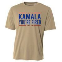 Kamala YouRe Fired 2024 Funny Donald Trump Saying Cooling Performance Crew T-Shirt