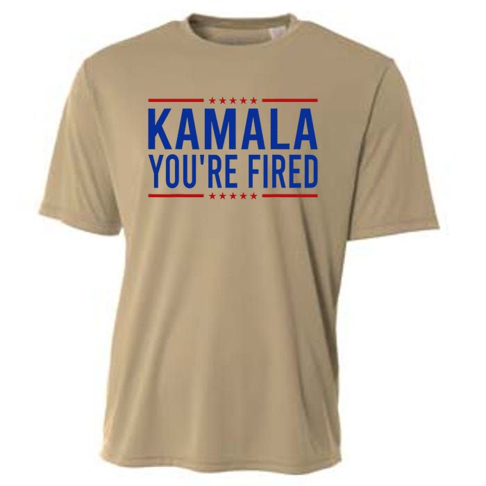 Kamala YouRe Fired 2024 Funny Donald Trump Saying Cooling Performance Crew T-Shirt