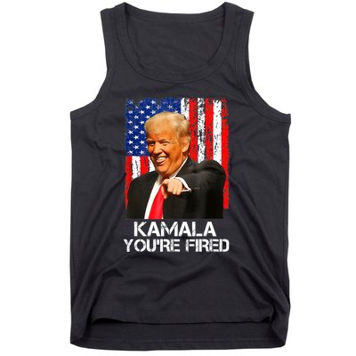 Kamala YouRe Fired Funny President Trump Laughing At Kamala Tank Top