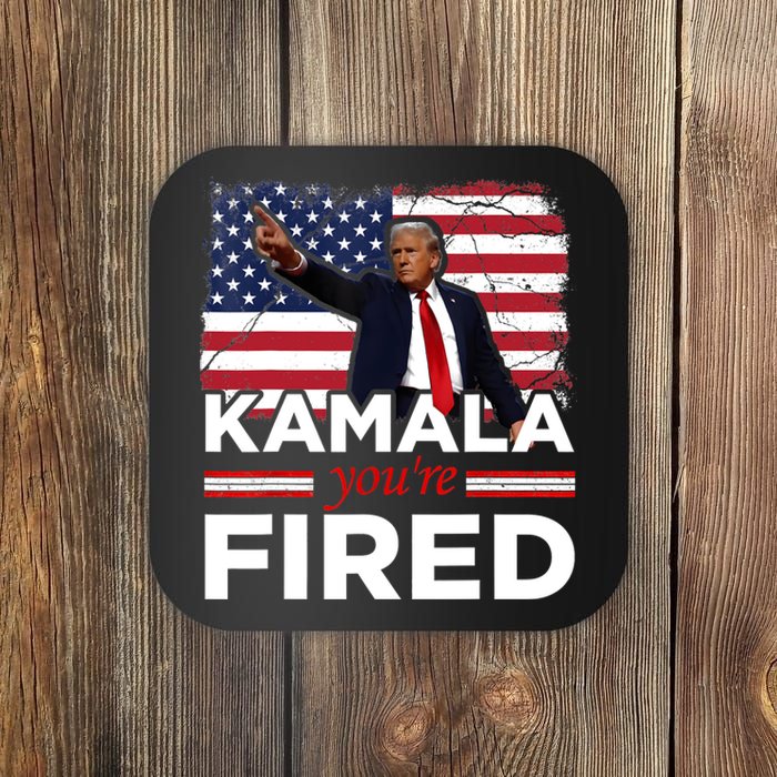 Kamala YouRe Fired Funny President Trump Laughing At Kamala Coaster