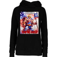 Kamala YouRe Fired Trump Won We All Won 2024 Usa Womens Funnel Neck Pullover Hood