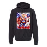 Kamala YouRe Fired Trump Won We All Won 2024 Usa Premium Hoodie