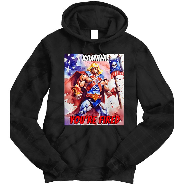 Kamala YouRe Fired Trump Won We All Won 2024 Usa Tie Dye Hoodie