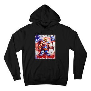 Kamala YouRe Fired Trump Won We All Won 2024 Usa Tall Hoodie