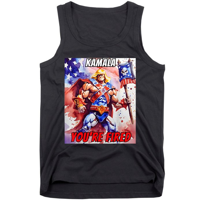 Kamala YouRe Fired Trump Won We All Won 2024 Usa Tank Top