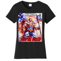 Kamala YouRe Fired Trump Won We All Won 2024 Usa Women's T-Shirt