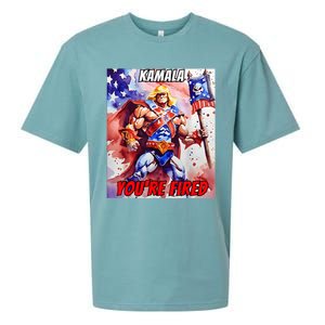 Kamala YouRe Fired Trump Won We All Won 2024 Usa Sueded Cloud Jersey T-Shirt