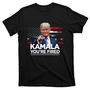 Kamala YouRe Fired Funny President Trump Laughing At Kamala T-Shirt