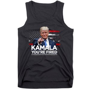 Kamala YouRe Fired Funny President Trump Laughing At Kamala Tank Top