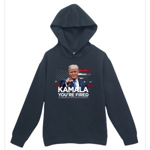 Kamala YouRe Fired Funny President Trump Laughing At Kamala Urban Pullover Hoodie