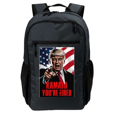 Kamala YouRe Fired Trump 2024 Funny Supporter Anti Kamala Daily Commute Backpack