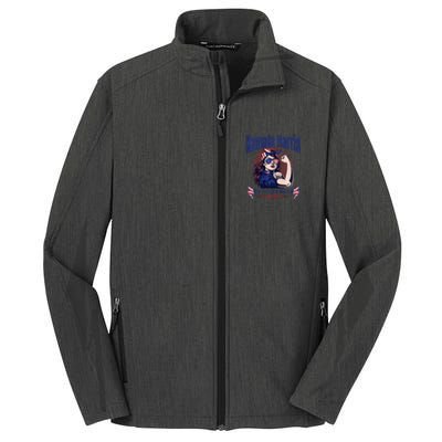 Kamala YouRe Fired Funny Anti Kamala Harris Election 2024 Premium Core Soft Shell Jacket