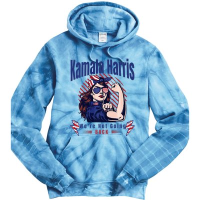 Kamala YouRe Fired Funny Anti Kamala Harris Election 2024 Premium Tie Dye Hoodie