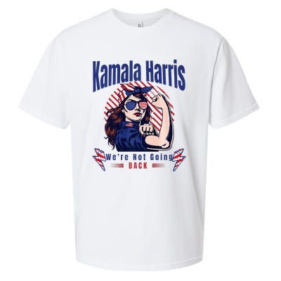 Kamala YouRe Fired Funny Anti Kamala Harris Election 2024 Premium Sueded Cloud Jersey T-Shirt