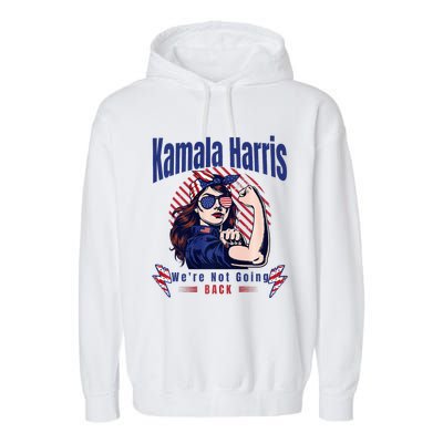 Kamala YouRe Fired Funny Anti Kamala Harris Election 2024 Premium Garment-Dyed Fleece Hoodie