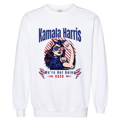 Kamala YouRe Fired Funny Anti Kamala Harris Election 2024 Premium Garment-Dyed Sweatshirt