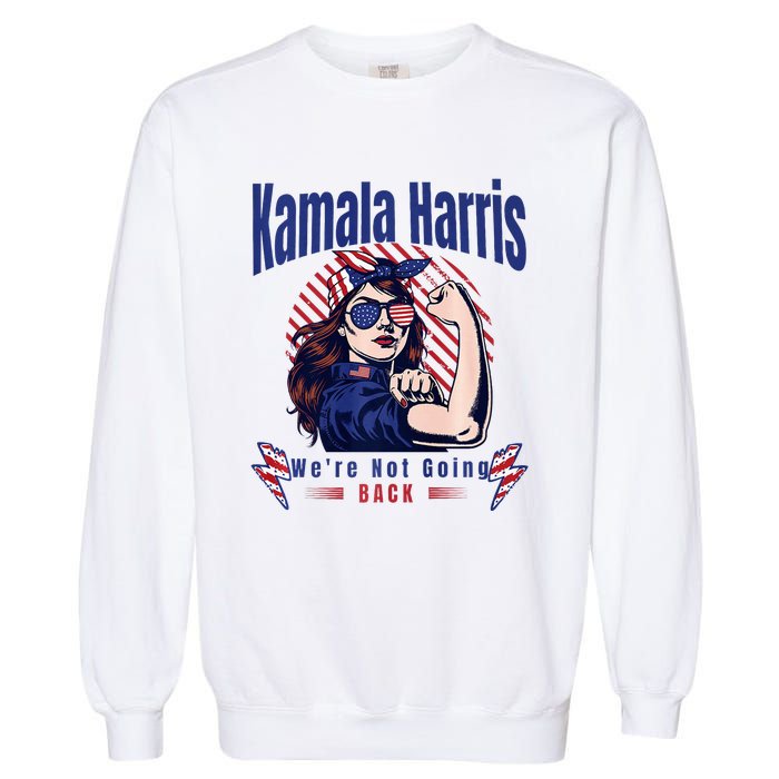 Kamala YouRe Fired Funny Anti Kamala Harris Election 2024 Premium Garment-Dyed Sweatshirt