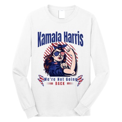 Kamala YouRe Fired Funny Anti Kamala Harris Election 2024 Premium Long Sleeve Shirt