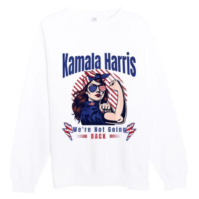 Kamala YouRe Fired Funny Anti Kamala Harris Election 2024 Premium Premium Crewneck Sweatshirt