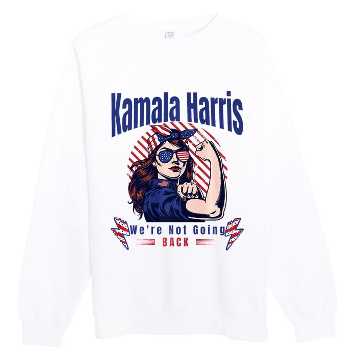 Kamala YouRe Fired Funny Anti Kamala Harris Election 2024 Premium Premium Crewneck Sweatshirt