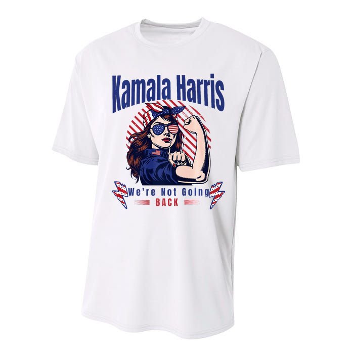 Kamala YouRe Fired Funny Anti Kamala Harris Election 2024 Premium Performance Sprint T-Shirt