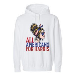 Kamala YouRe Fired Funny Anti Kamala Harris Election 2024 Garment-Dyed Fleece Hoodie