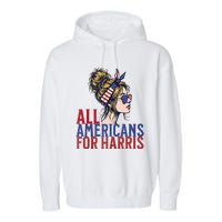 Kamala YouRe Fired Funny Anti Kamala Harris Election 2024 Garment-Dyed Fleece Hoodie