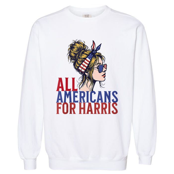 Kamala YouRe Fired Funny Anti Kamala Harris Election 2024 Garment-Dyed Sweatshirt