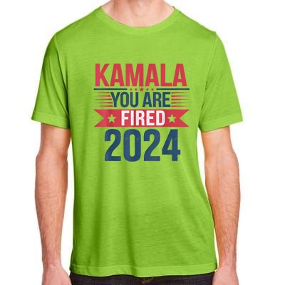 Kamala YouRe Fired Funny Anti Kamala Harris Election 2024 Adult ChromaSoft Performance T-Shirt