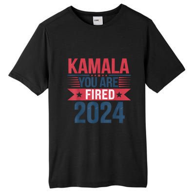 Kamala YouRe Fired Funny Anti Kamala Harris Election 2024 Tall Fusion ChromaSoft Performance T-Shirt