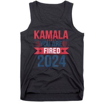 Kamala YouRe Fired Funny Anti Kamala Harris Election 2024 Tank Top