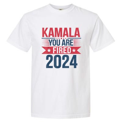 Kamala YouRe Fired Funny Anti Kamala Harris Election 2024 Garment-Dyed Heavyweight T-Shirt