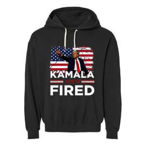 Kamala YouRe Fired Funny Garment-Dyed Fleece Hoodie