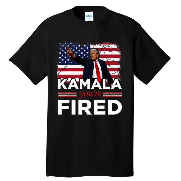 Kamala YouRe Fired Funny Tall T-Shirt